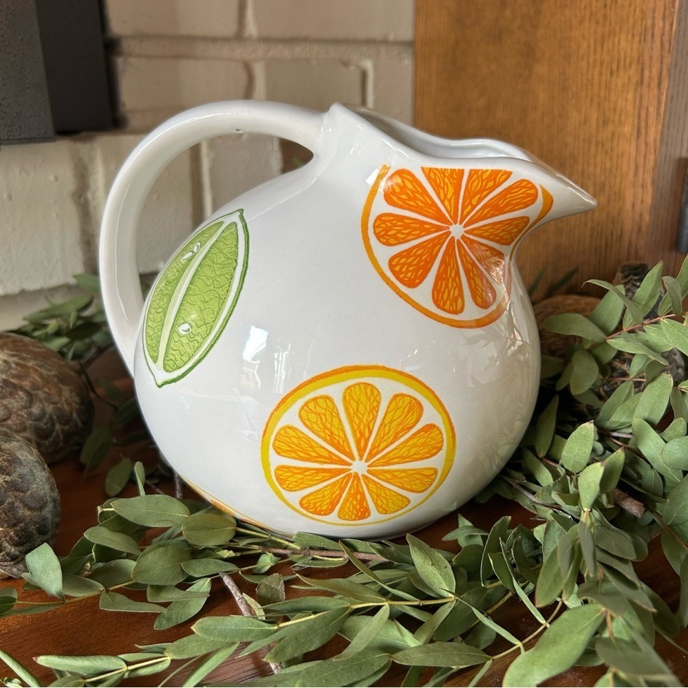 Retired Starbucks Citrus Pitcher Jug